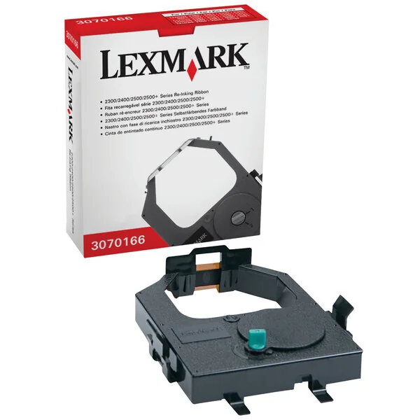 Lexmark - Musta - värinauha - lomaketulostimeen 2380, 2381, 2390, 2391, 2480, 2481, 2490, 2491, 2580, 2581, 2590, 2591