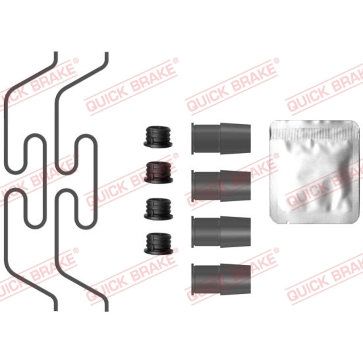 Jarrupalojen asennussarja QUICK BRAKE 109-0086