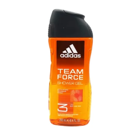 Adidas 3-in-1 Team Force suihkugeeli - 250ml