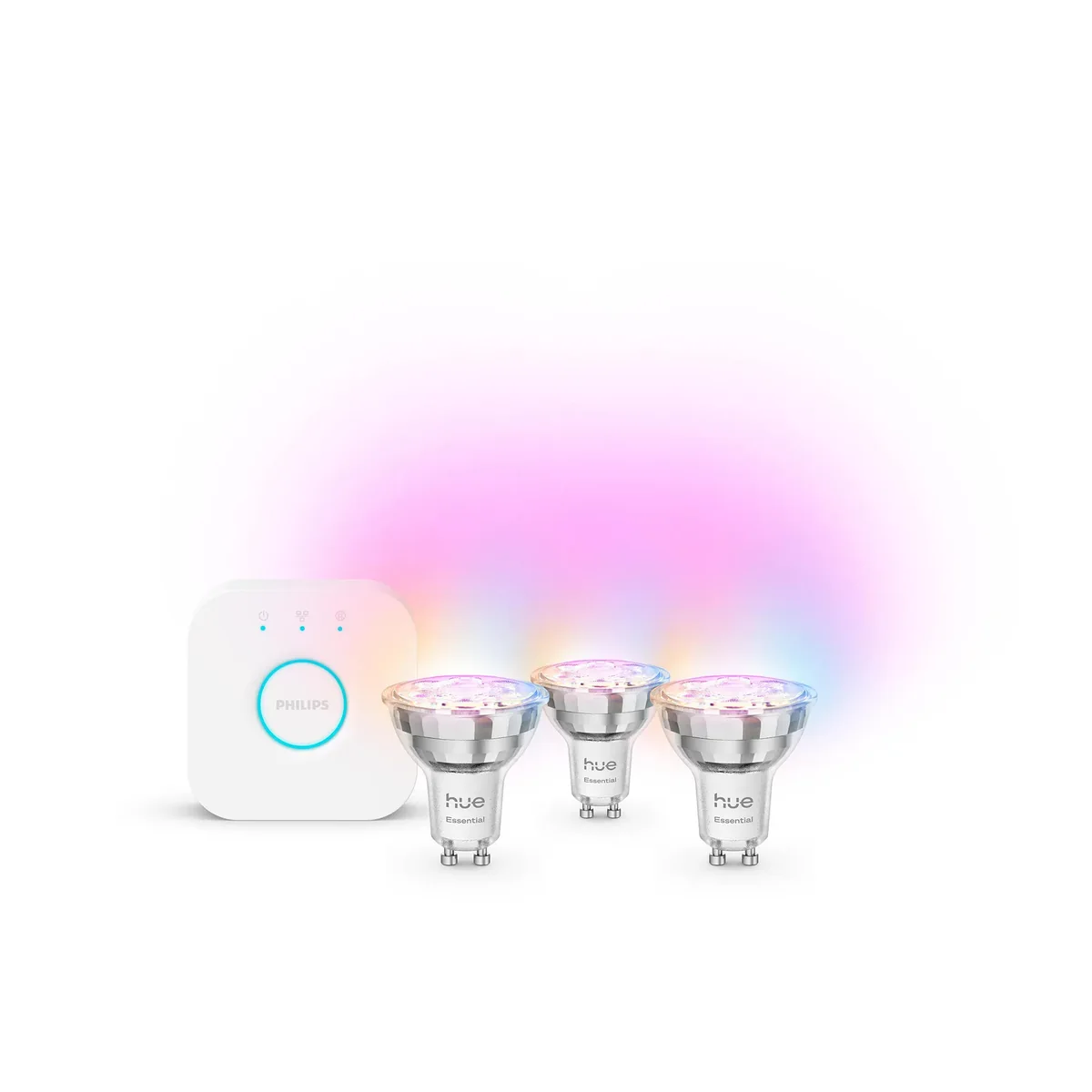 Philips Hue White and Color Ambiance Essential - GU10 - Aloituspakkaus