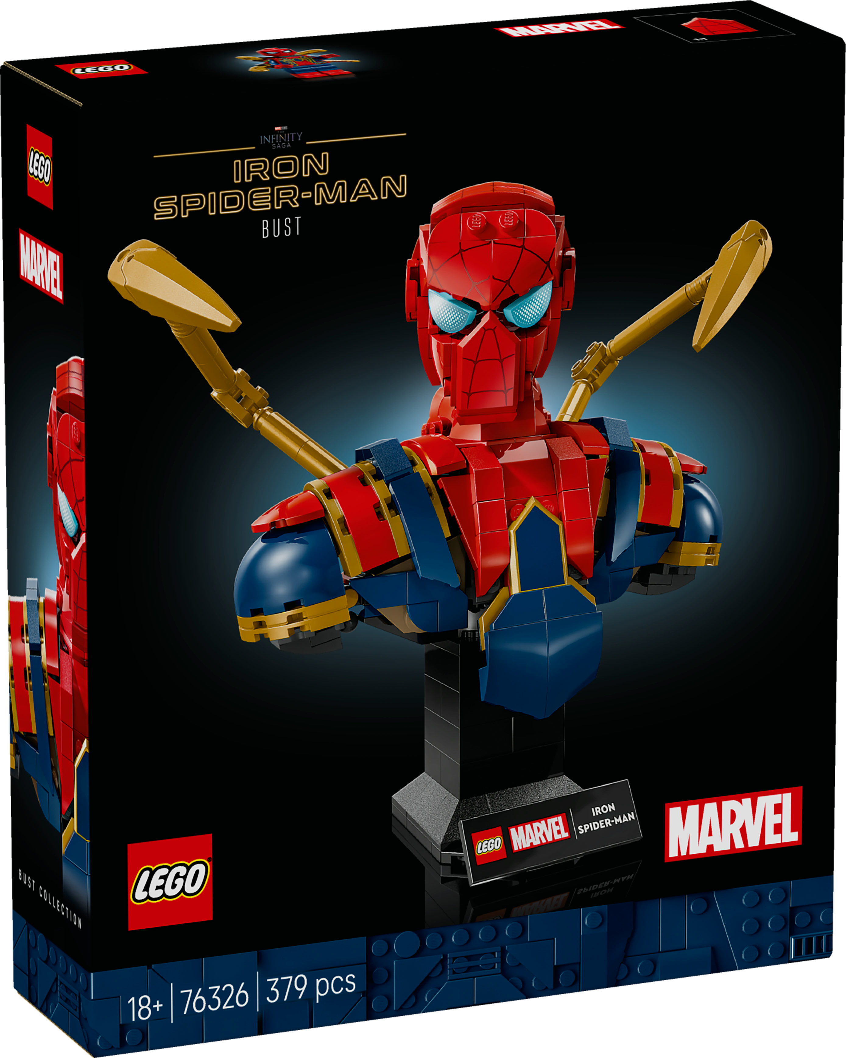 LEGO Super Heroes 76326 Iron Spider-Man ‐rintakuva