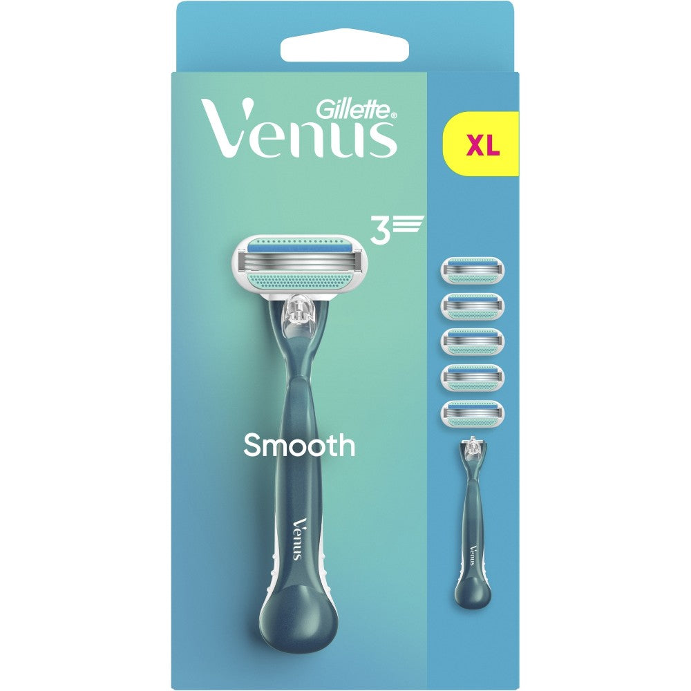 Gillette Venus - Naisten partakone + 5 vaihtopäätä