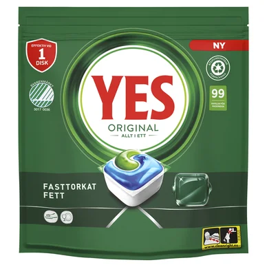 YES YES All in One Original Konetiskiaine, 99 kpl 8700216240284 Vastaa: N/A
