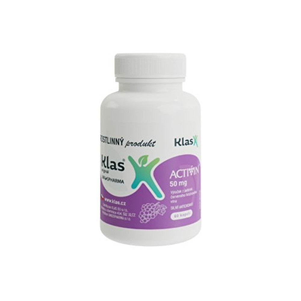 Klas ACTIVIN 50 mg / 60 kapselia