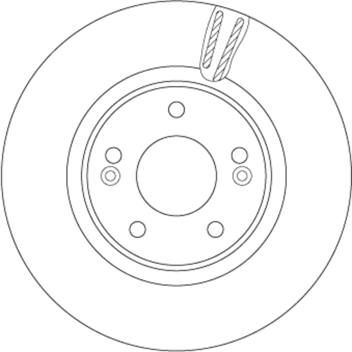 Jarrulevy TRW DF6497S