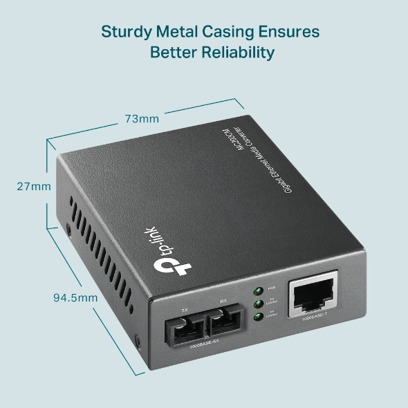 TP-Link MC200CM 1000Mbps RJ45 SC-kuitumuunnin