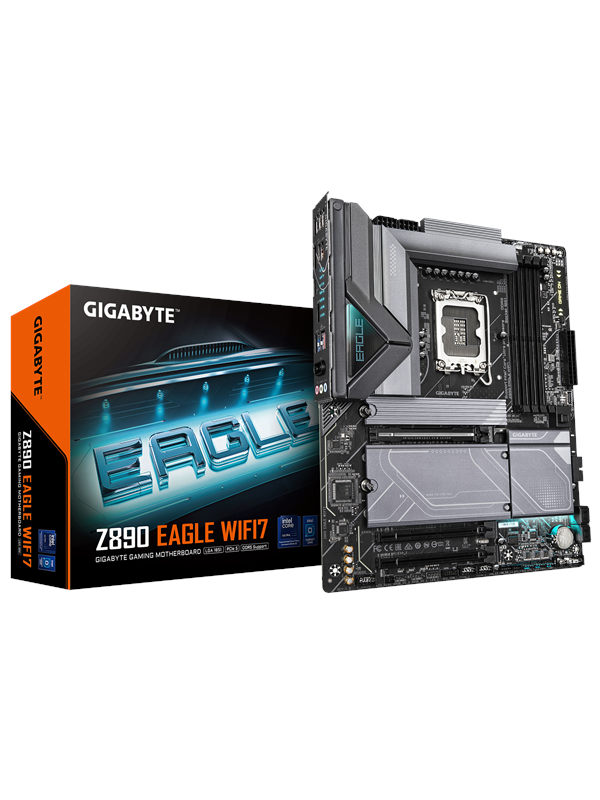 GIGABYTE Z890 EAGLE WIFI7 Emolevy - Intel Z890 - Intel LGA1851 - DDR5 RAM - ATX