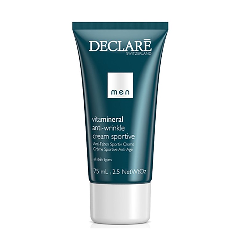 Ryppyvoide “Sport”, miehille Declare Men Vitamineral Anti-Wrinkle Cream Sportive 75 ml