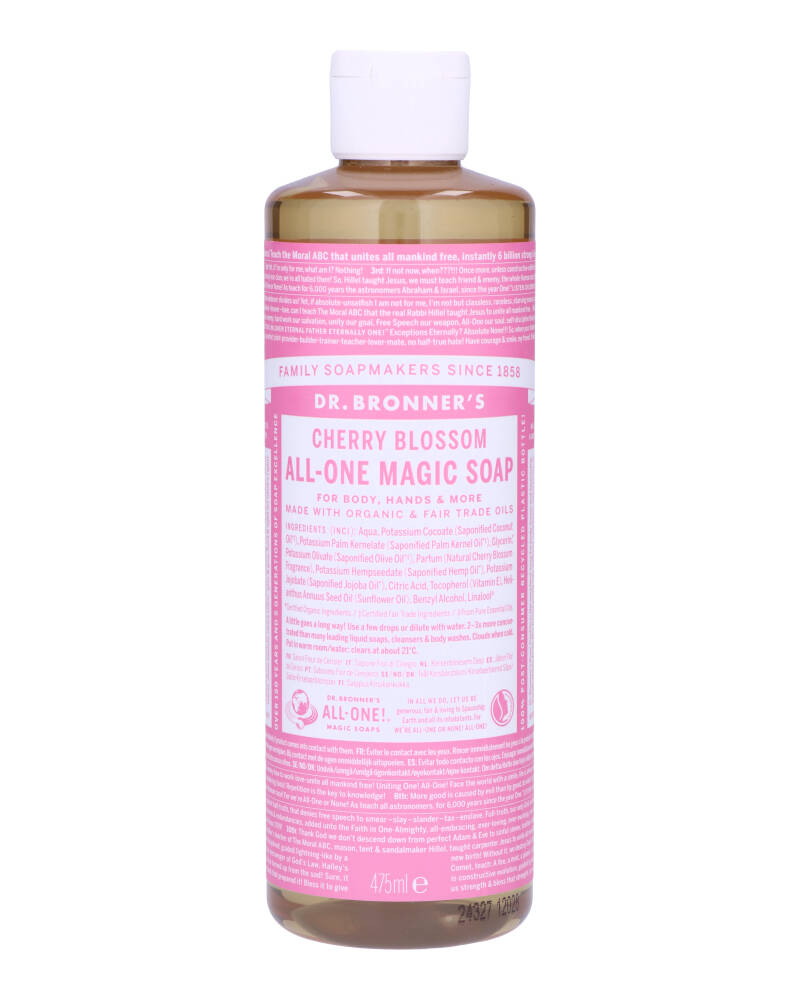 Dr. Bronner's 18-in-1 Cherry Blossom Pure-Castile Soap 475 ml