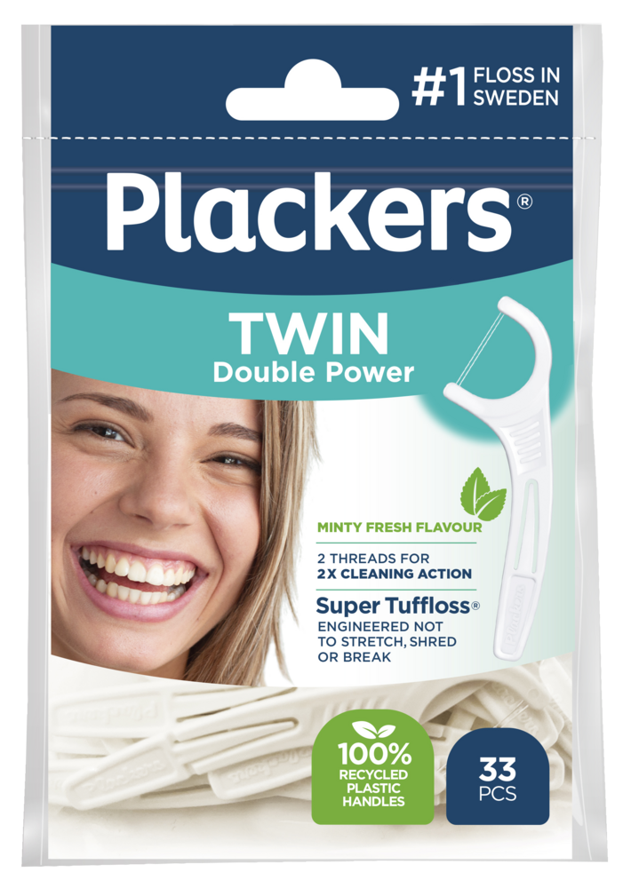 Plackers Twin 33 kpl