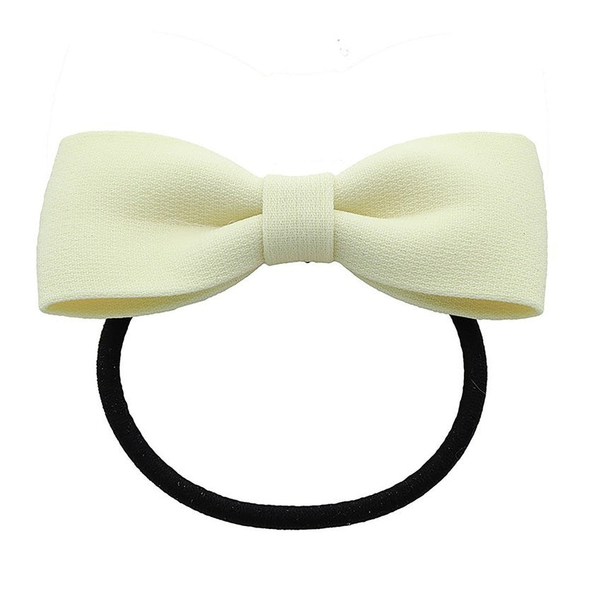Ib Fashion Hair Keltainen rusetti hiuslenkki