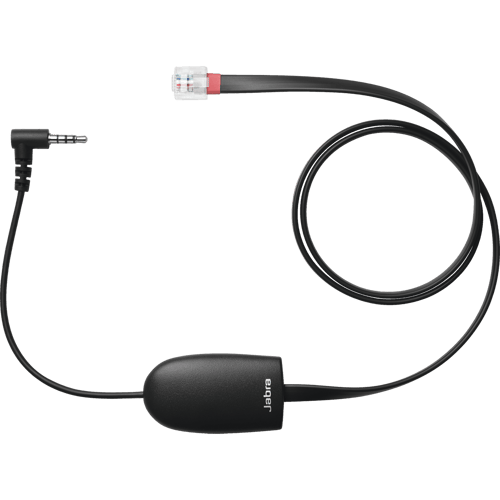 Jabra Ehs Adapter Musta