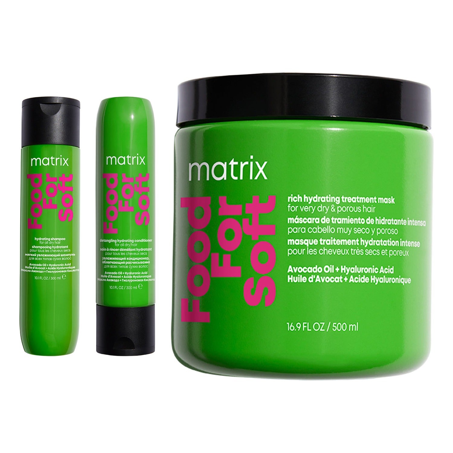Matrix Food For Soft Set Shampoo 300ml, Conditioner 300ml