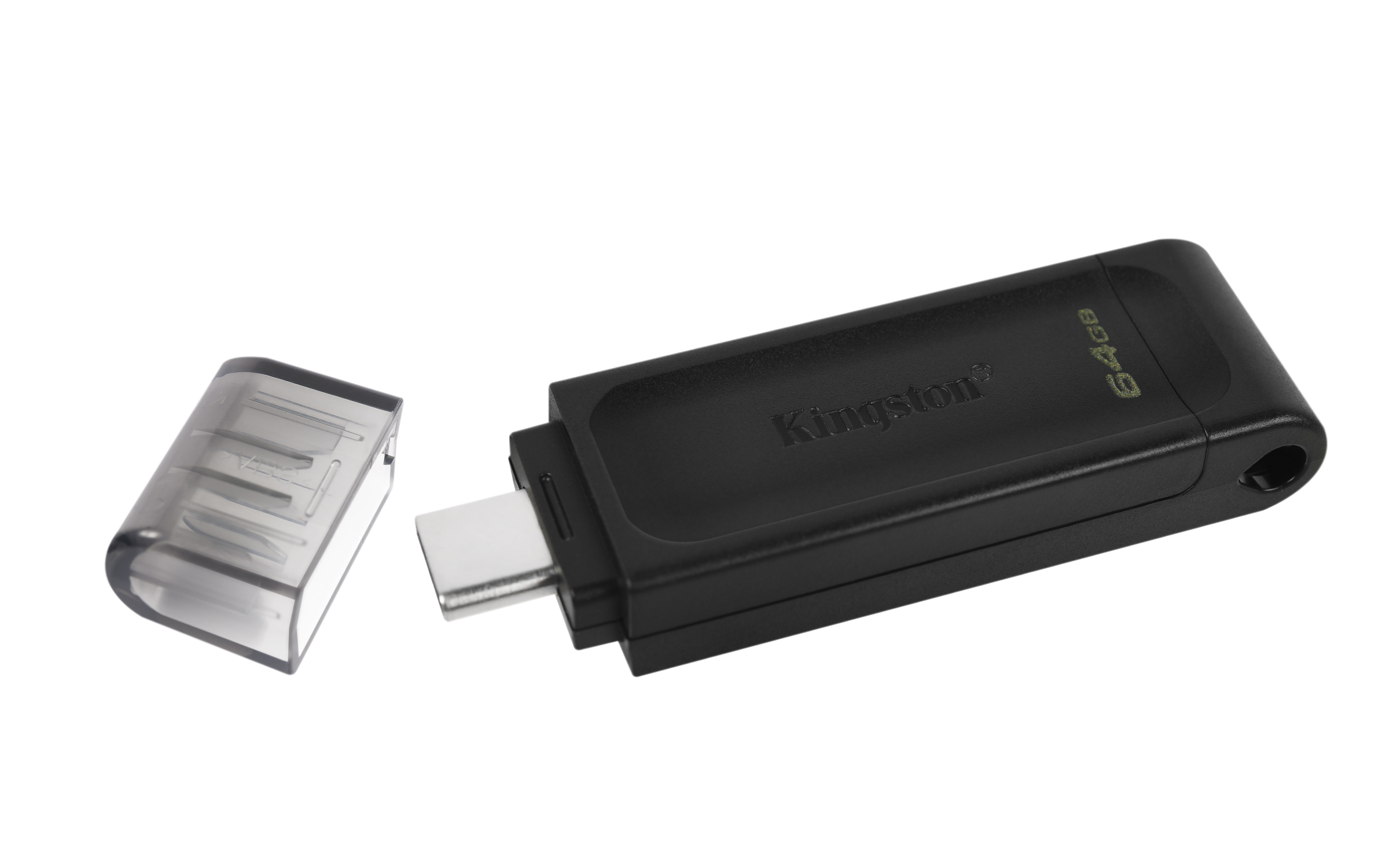 Kingston Datatraveler 70 64gb Usb-c Musta