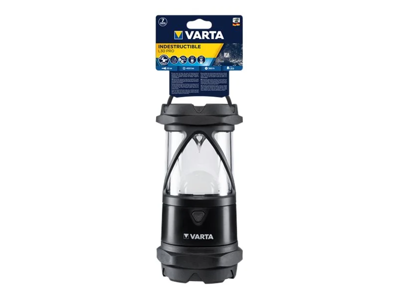 LED Taskulamppu | Akkukäyttöinen | 6x AA/LR6 | Nimellisvaloteho: 450 lm | Valoalue: 20 m | Säteen kulma: 360 °