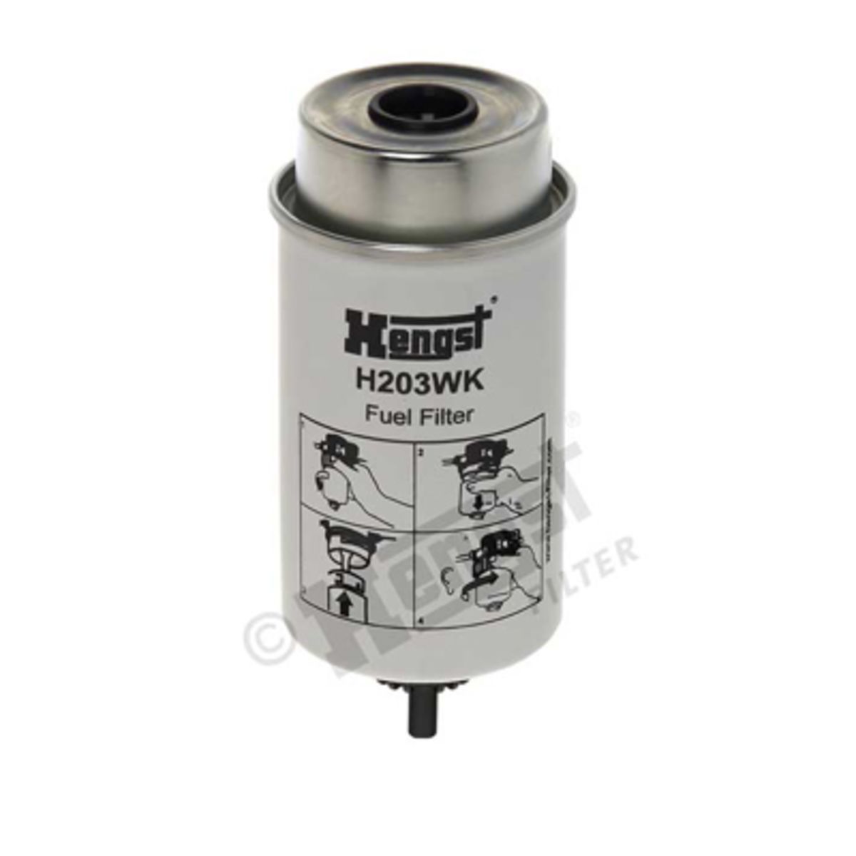 Polttoainesuodatin HENGST FILTER H203WK