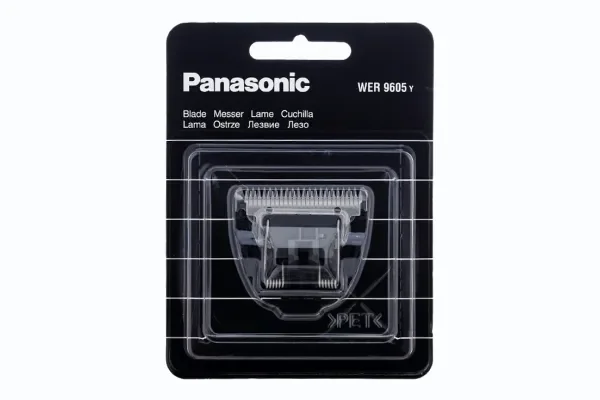 Panasonic WER9605Y136 -vaihtoterä, musta, ruostumaton teräs