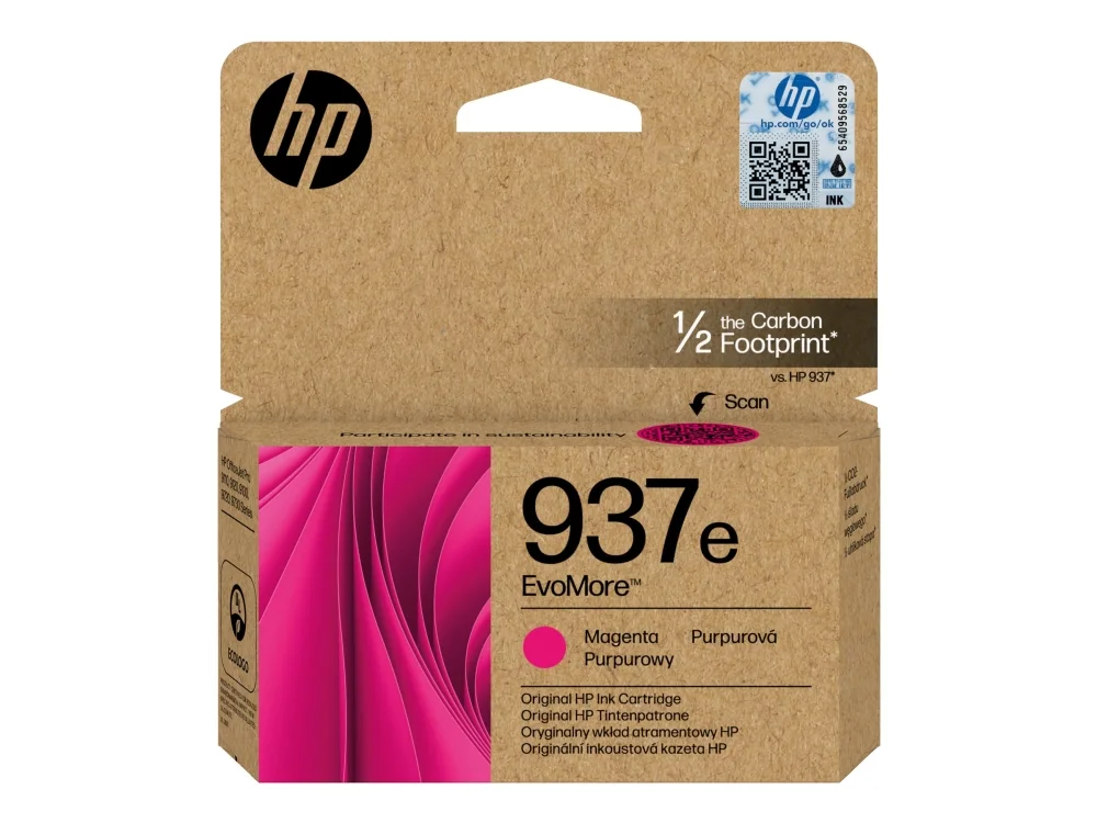 HP EvoMore 937eXL -mustekasetti, magenta