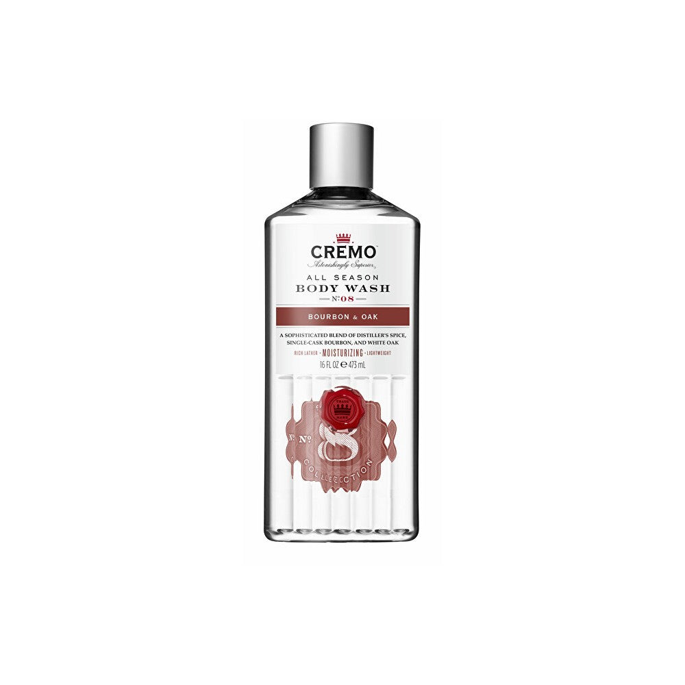 Cremo Bourbon ja tammi suihkugeeli miehille 473 ml