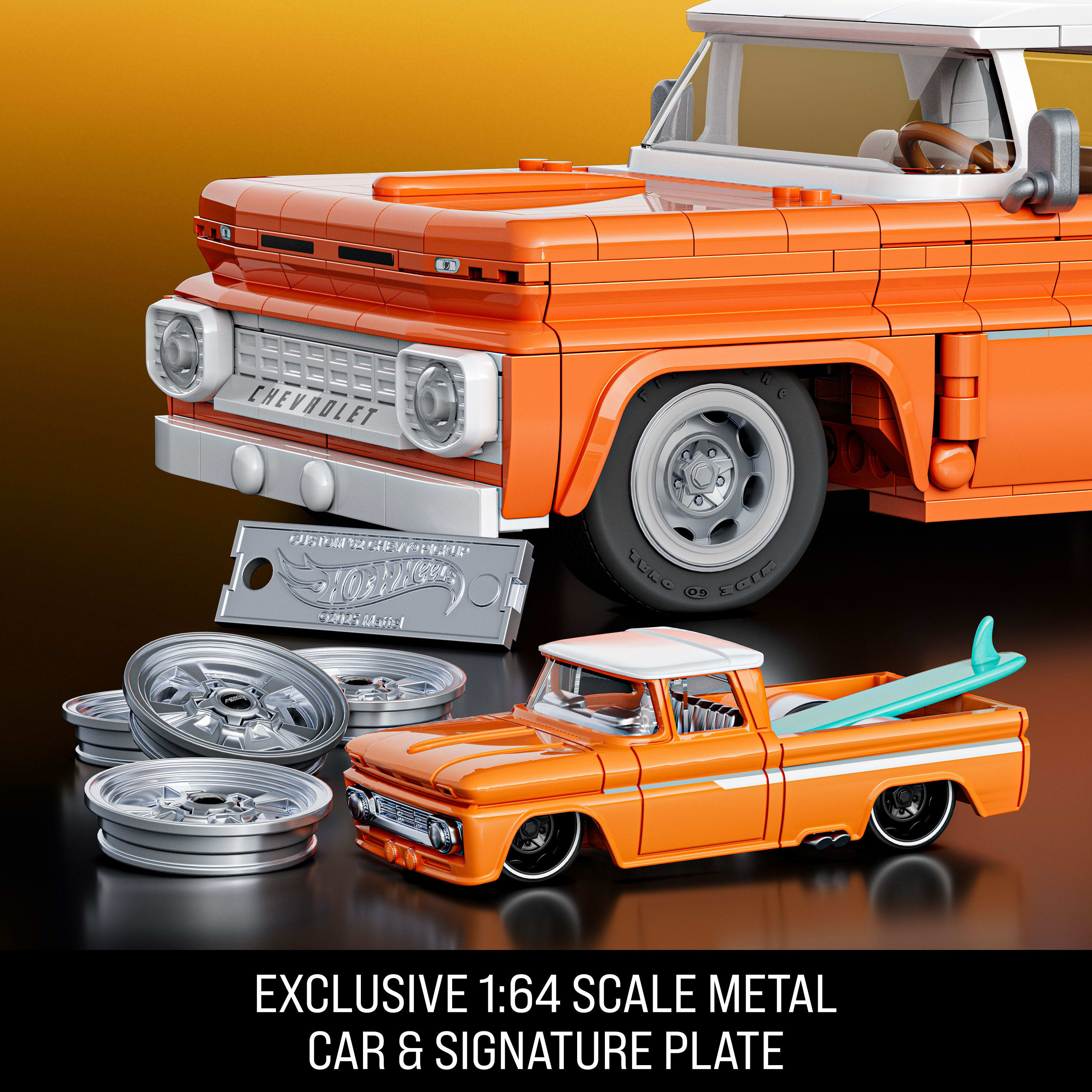 Hot Wheels Brick Shop Elite Series Custom 62 Chevy
