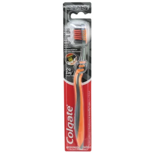 Colgate Zig Zag Charcoal Medium Hammasharja