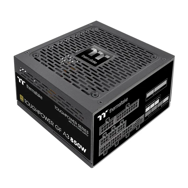 Thermaltake ToughPower GF3 A3 - TT Premium Edition - power supply - 850 Watt Virtalähde - 850 Watt - 120 mm - ATX 3.0 - 80 Plus Kulta sertifioitu