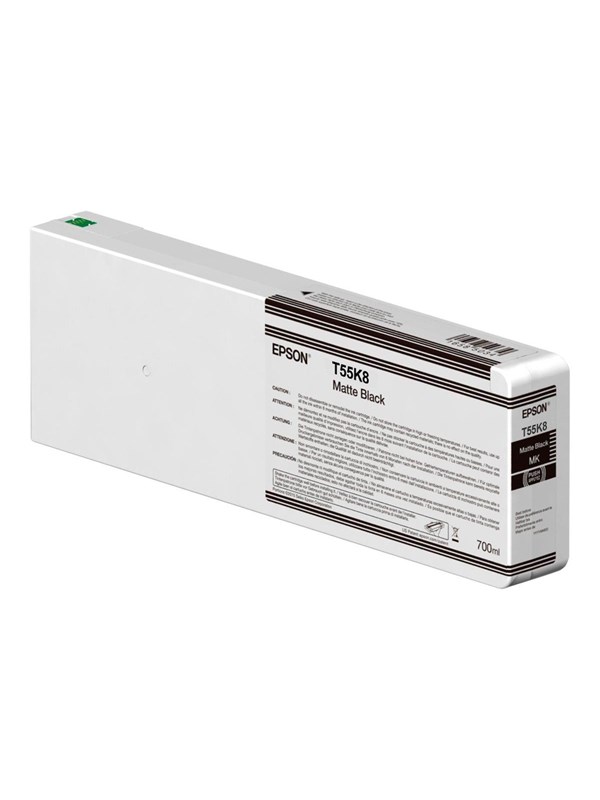 Epson Muste Matta Musta Ultrachrome Hdx/hd T55k80n 700ml