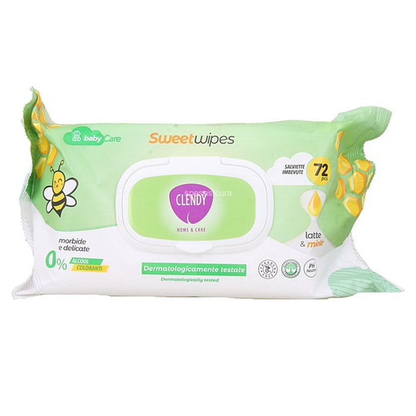 Clendy Baby Wipes Clean Hunaja 64 kpl.