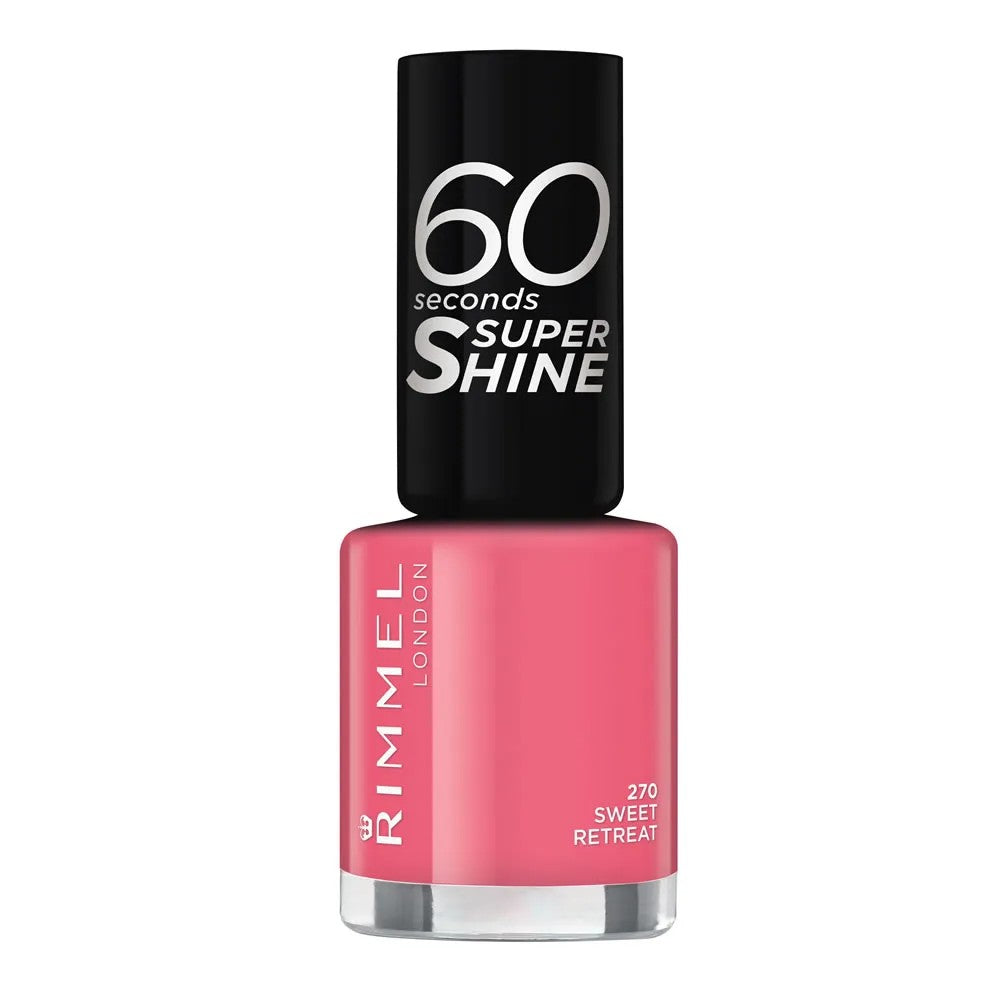 Rimmel 60 Seconds Super Shine Rita Ora - Kynsilakka 8 ml 270 Sweet Retreat