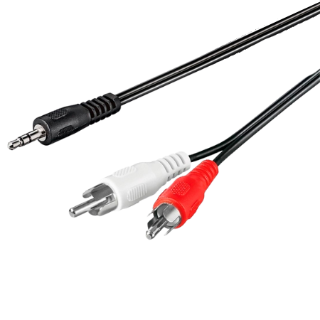 Goobay AUX-sovitin Äänikaapeli - 3 m