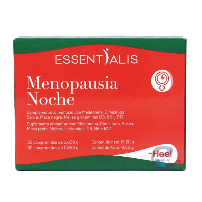 Essentialis Heel Vaihdevuodet yö 30 tablettia