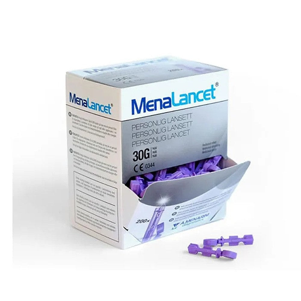 Menalancet 30g 200 lansettia