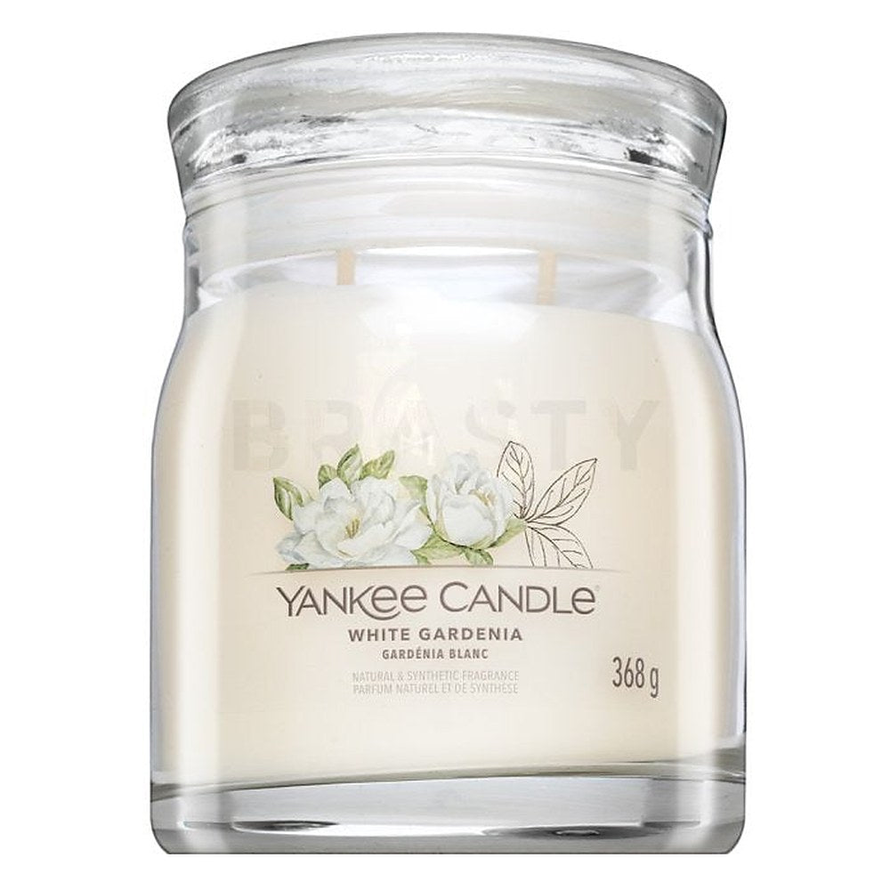 Yankee kynttilä valkoinen Gardenia Signature kynttilä - 368,0 g