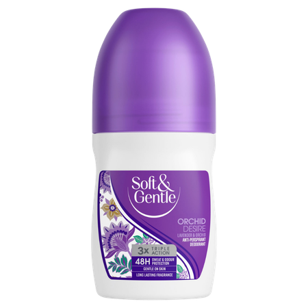 Soft & Gentle Orchid Desire Antiperspirantti Roll On - 50 ml