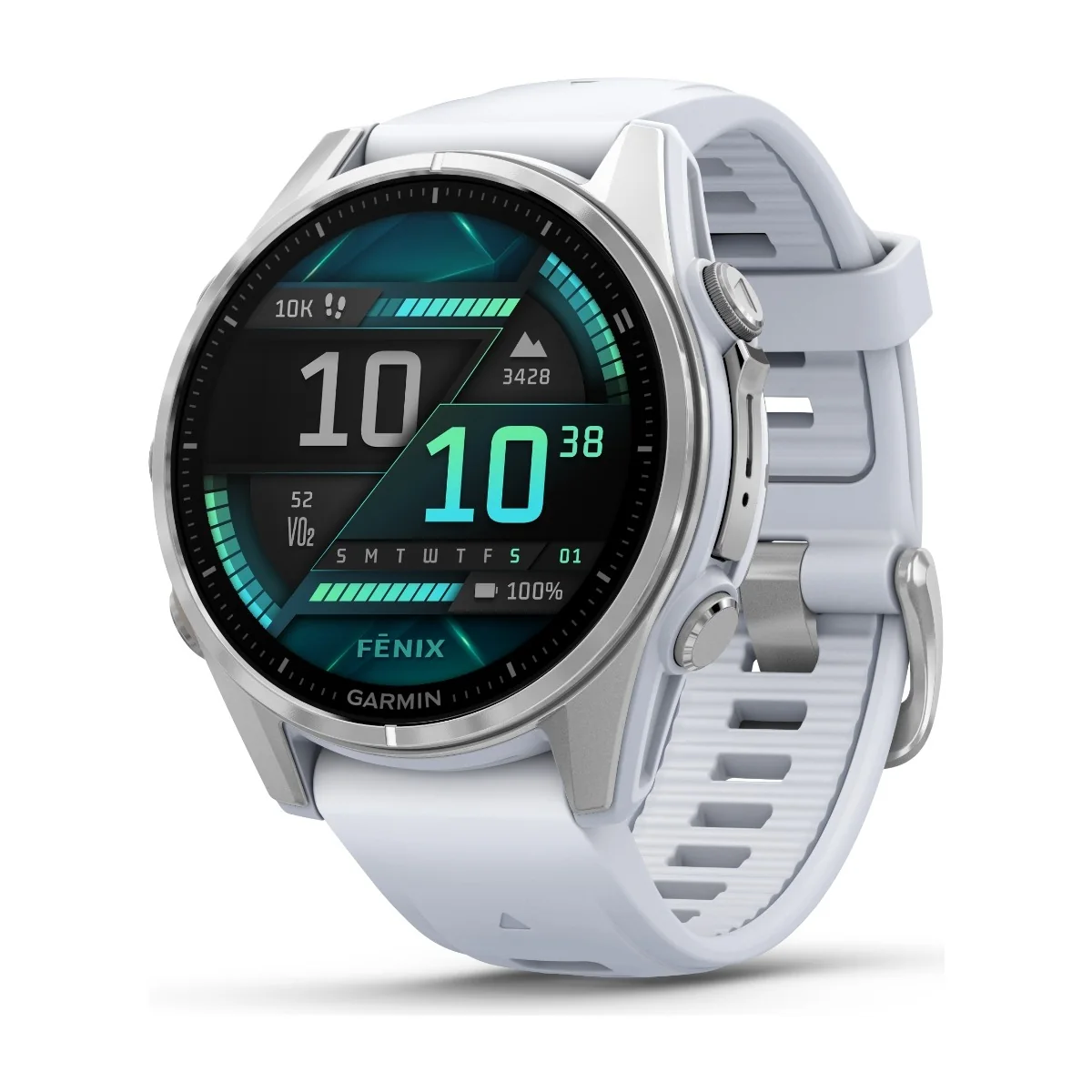 Garmin Fenix 8 älykello 43 mm (Whitestone)