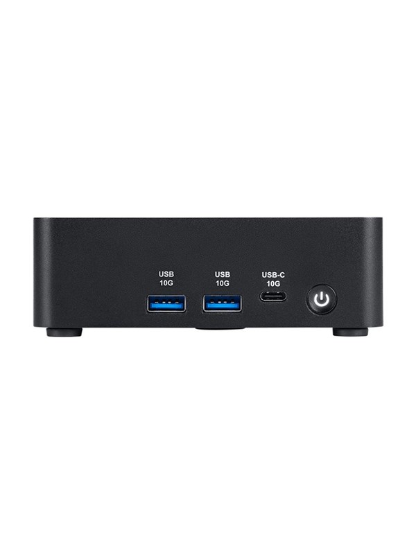 MSI CUBI NUC AI 1UMG-019BEU, Mini PC barebone, Intel SoC, Ethernet LAN, Wi-Fi 6E (802.11ax), 120 W