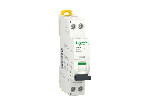 Schneider Electric Circuit breaker iC40N 1 Pole + Zero B characteristic 10A 6/10kA breaking capacity Icu