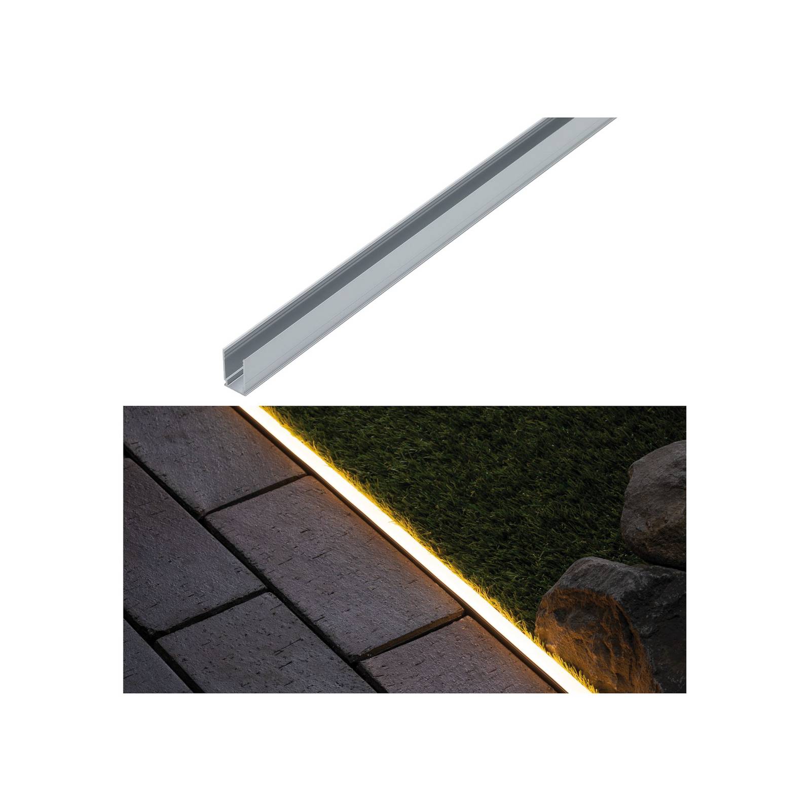 Paulmann profiili 94216, liitin & Shine neonnauha