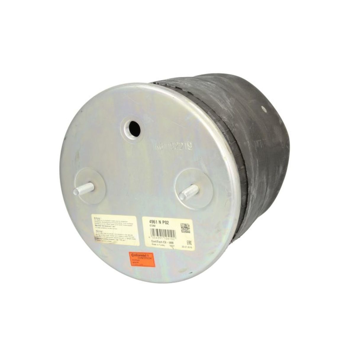 Metallipalje, ilmajousitus CONTITECH AIR SPRING 4961 N P02