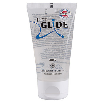 Just Glide - Anal liukuvoide, vesipohjainen, eri kokovaihtoehtoja, dermatologisesti testattu