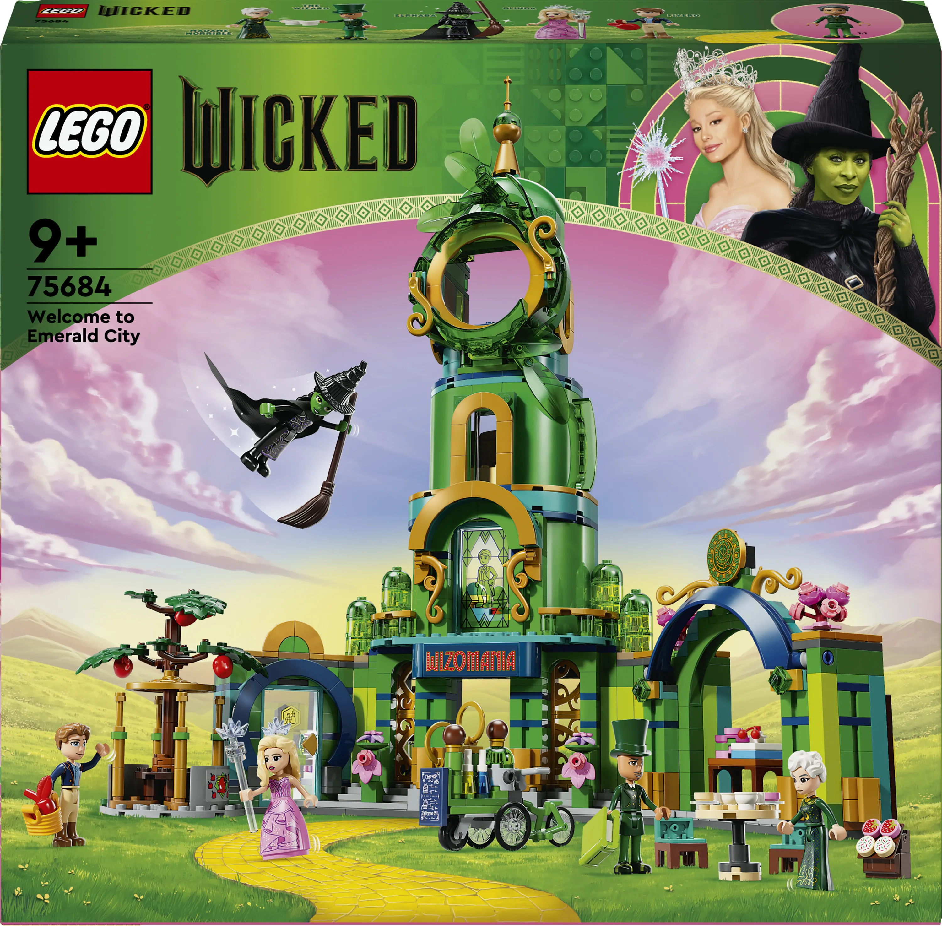 LEGO Wicked 75684 Tervetuloa Emerald Cityyn