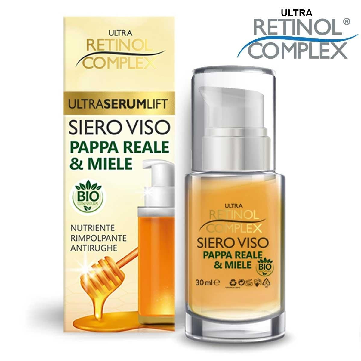 Retinol Complex Kasvoseerumi Kuninkaallinen Hyytelö & Hunaja 30 ml