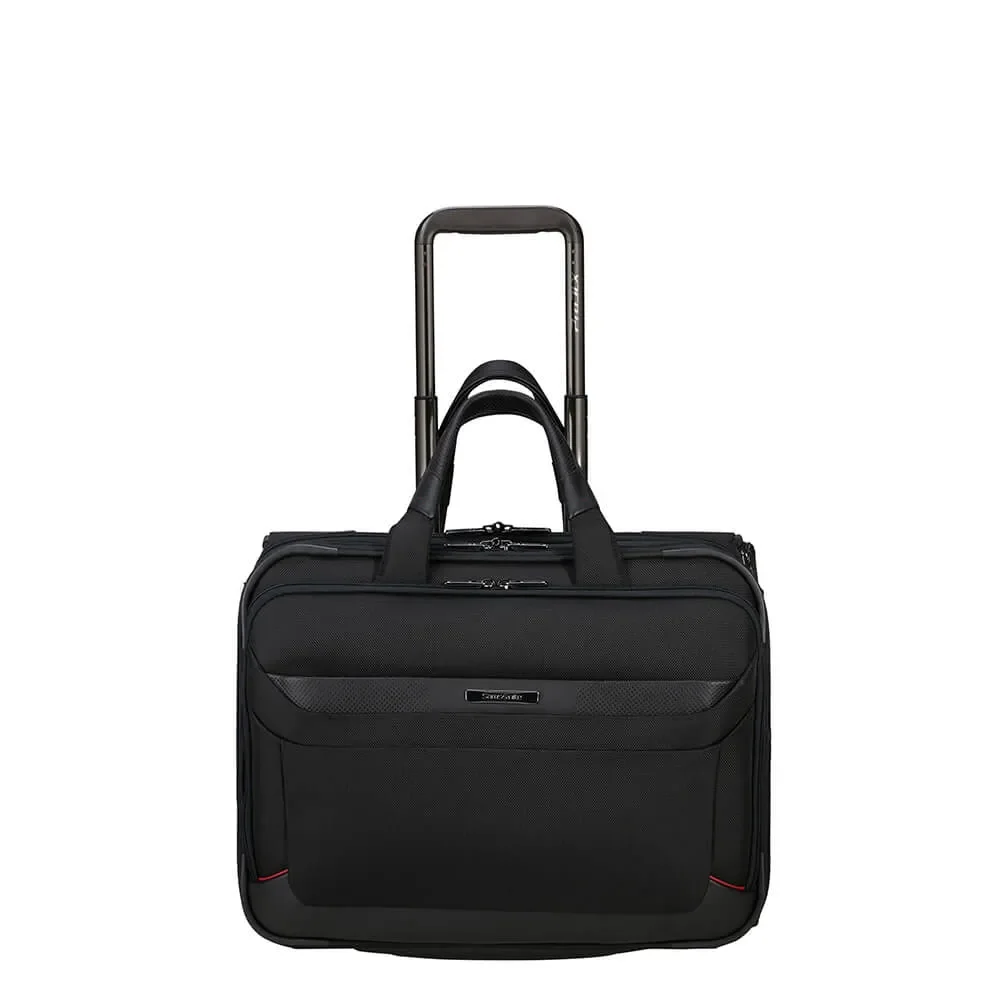 Samsonite PRO DLX6 Wheels -tietokonelaukku, musta, 15.6"