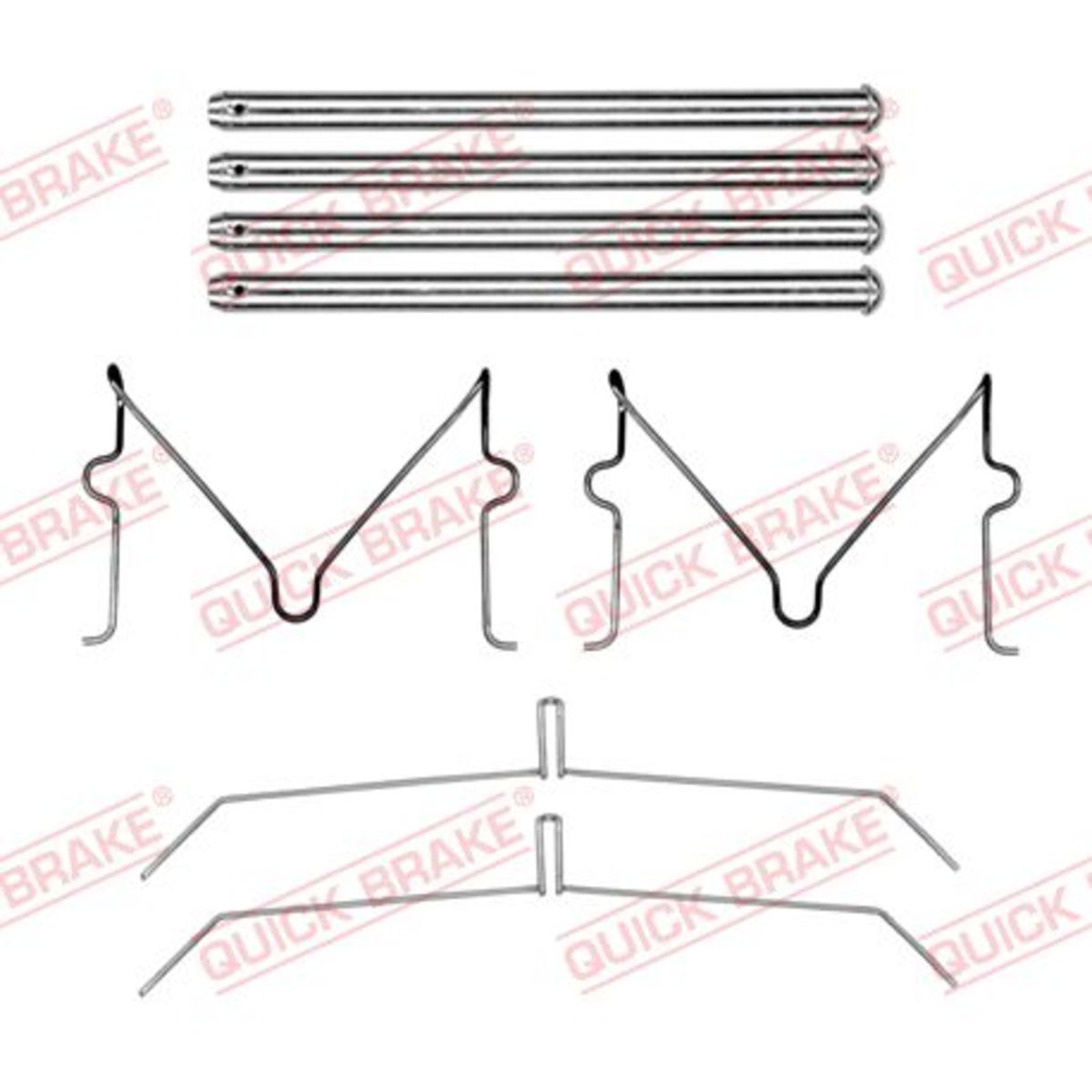 Jarrupalojen asennussarja QUICK BRAKE 109-0199