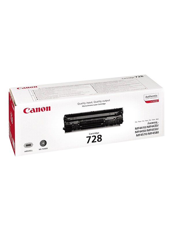 Canon Värikasetti Musta 728, 2,1k - Mf4430
