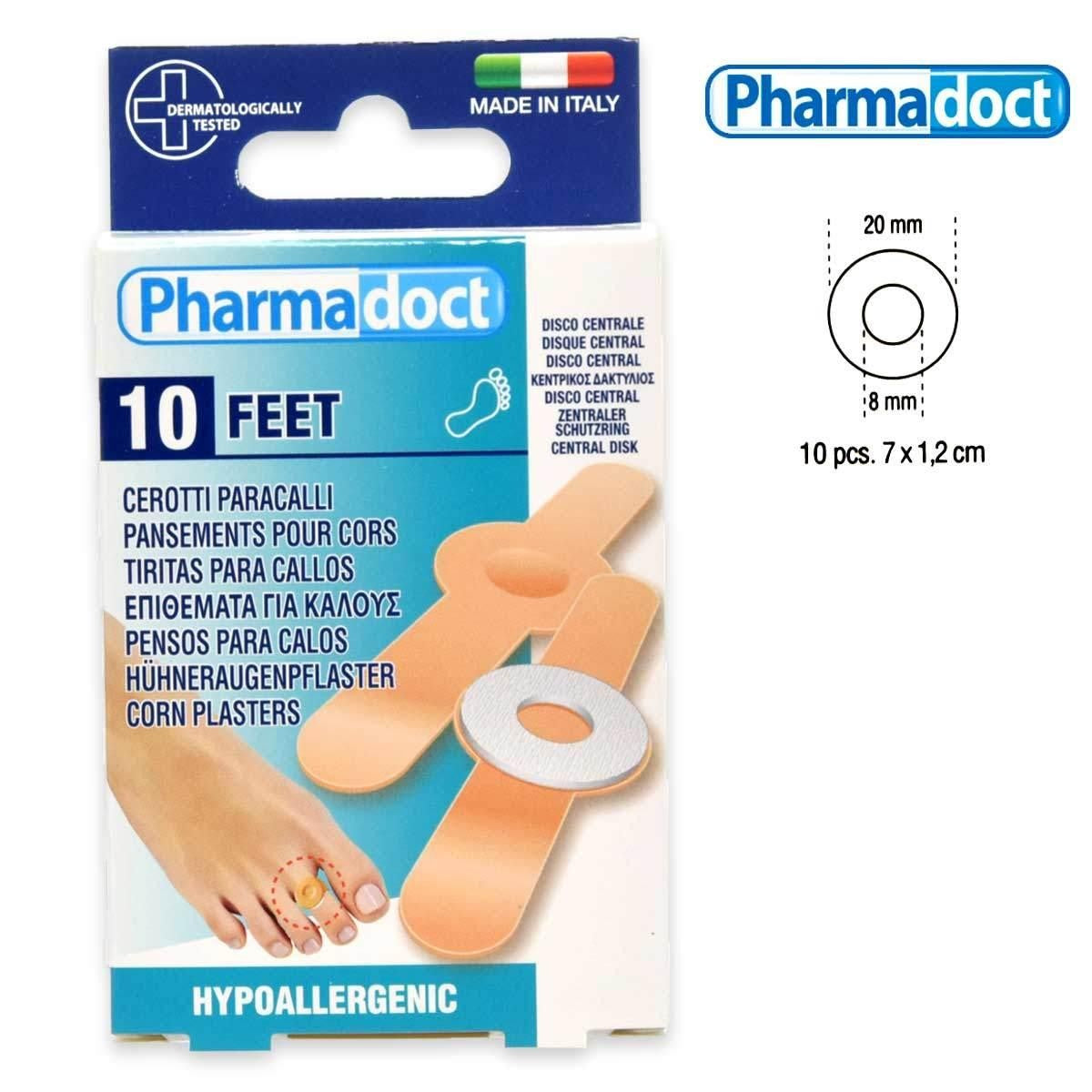Pharmadoct Keskuslevyn suojalaastarit 10 kappaletta