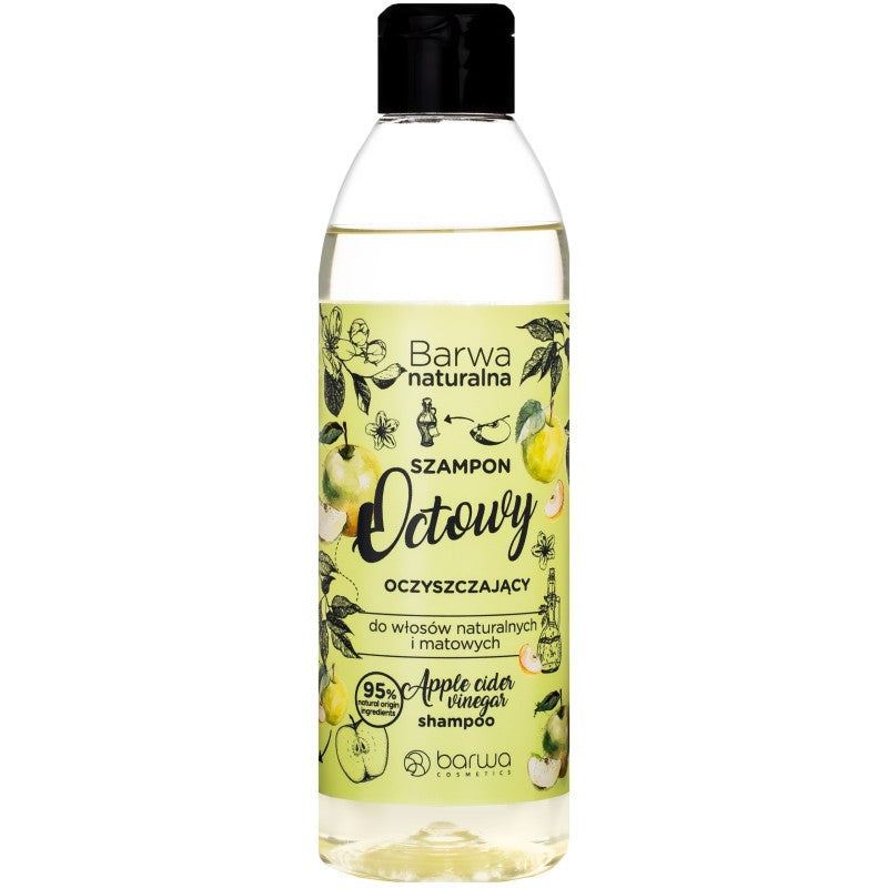 Etikkahapposhampoo Barwa Luonnollinen 300 ml