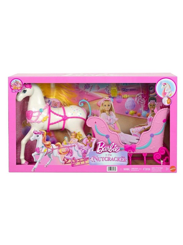 Barbie Nutcracker Horse & Sled