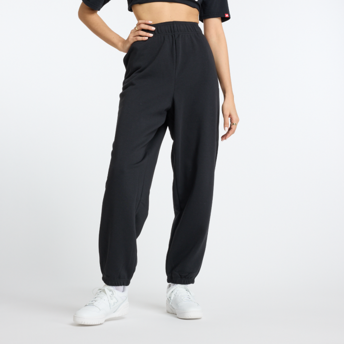 New Balance Sport Essentials French Terry Jogger K. XS Musta Naiset
