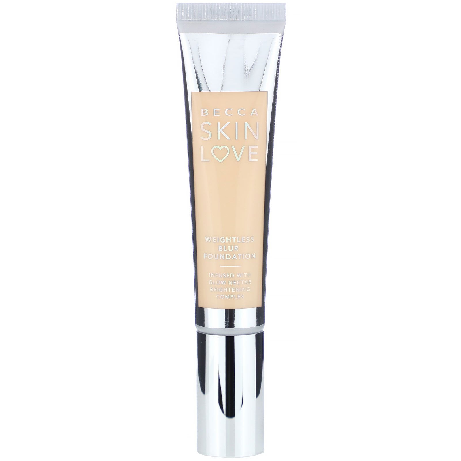 Becca, Skin Love, dimetikoni, kosteuttava, nestemäinen meikkivoide, pellava, 35 ml